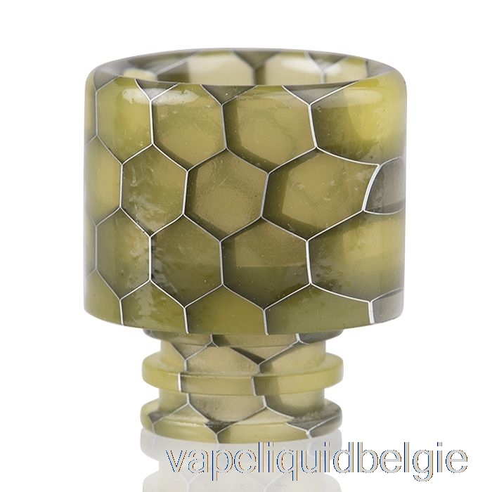 Vape België 510 Snakeskin Harsdruppeltip Geel